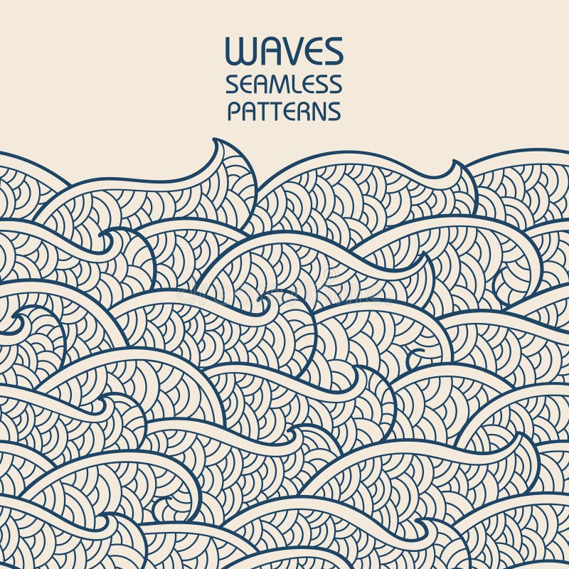 Seamless abstract pattern. Waves and scales. Vector illustration. vector illustration Seamless abstract pattern. Waves and scales. Vector illustration. vector illustration
