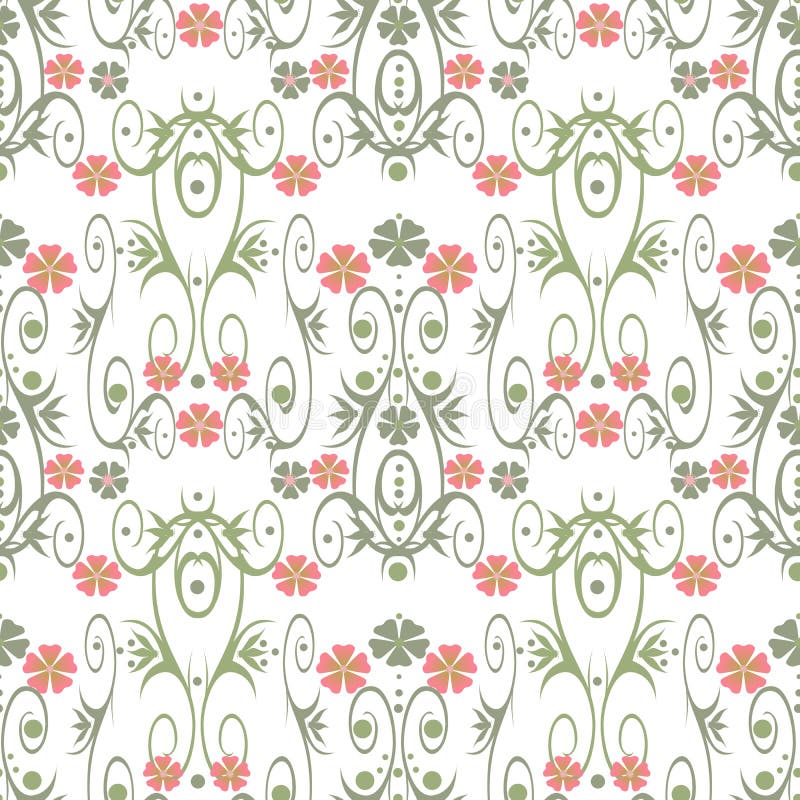 Seamless abstract pattern stock illustration