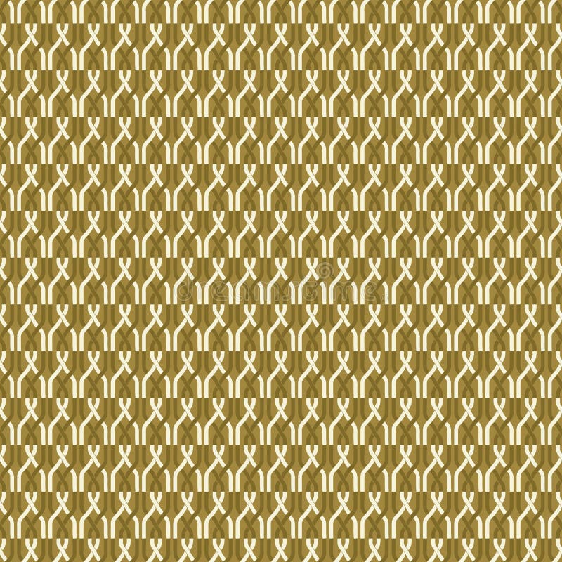Seamless abstract retro geometric pattern. Chain elements in vertical layout. royalty free illustration