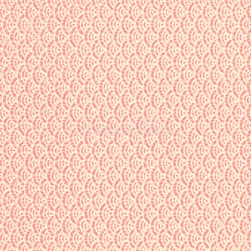 Seamless abstract retro geometric pattern. Circle elements in geometric rows. stock illustration