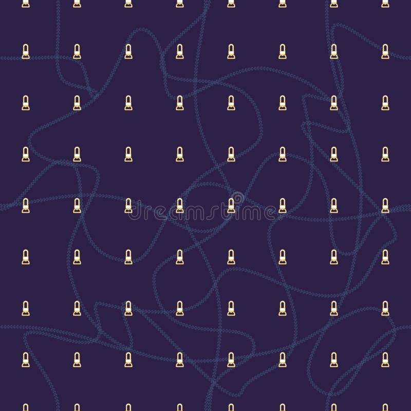 Seamless abstract retro geometric pattern. stock illustration