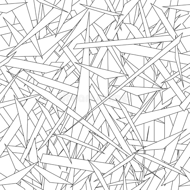 Seamless Abstract Vector Pattern - Repeat Geometric Triangle Mosaic ...