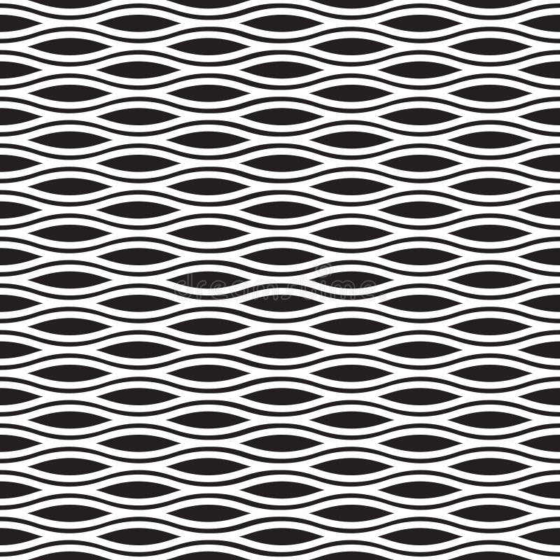 Seamless abstract vector wave pattern texture background vector illustration
