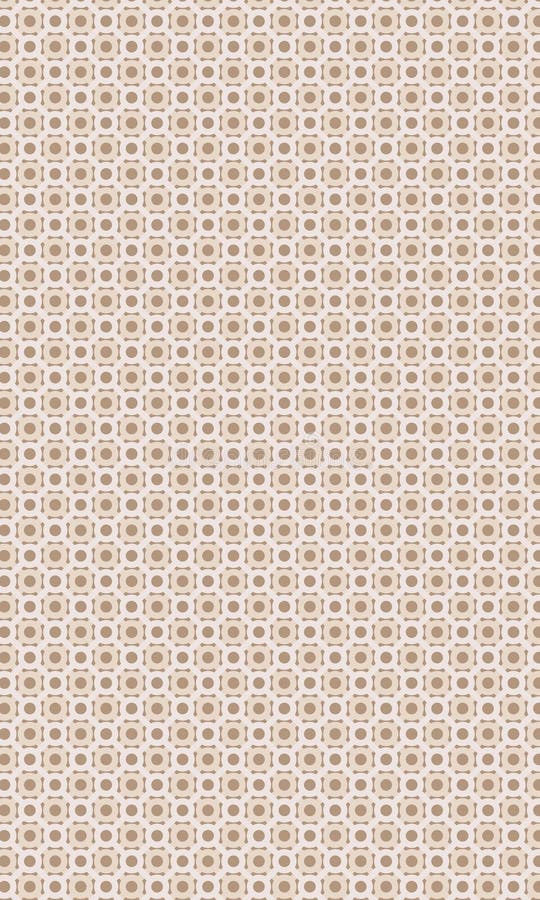 Seamless Adjointed Circles Pattern with Repetitive Geometric Design. Minimalist adjointed circles pattern with a uniform geometric layout in a seamless, abstract vector design