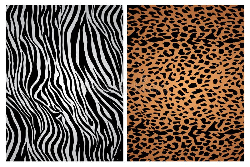 Seamless animal patterns