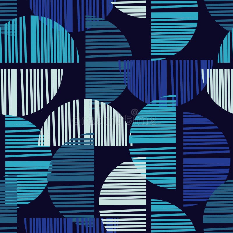 Seamless background with abstract geometric pattern. Abstract digital glitch graphic. stock illustration Seamless background with abstract geometric pattern. Abstract digital glitch graphic. stock illustration