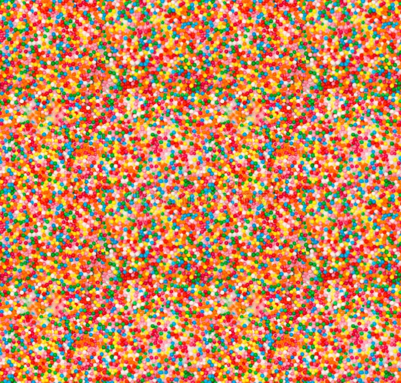 Seamless background: colorful candy sprinkles