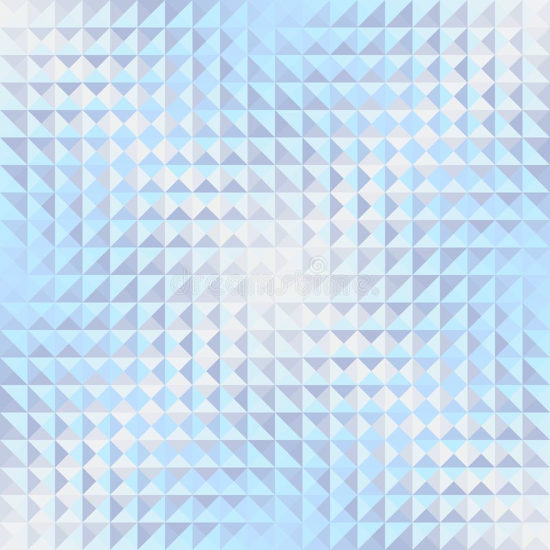 Geometric seamless pattern of a cubes in low poly style. royalty free illustration