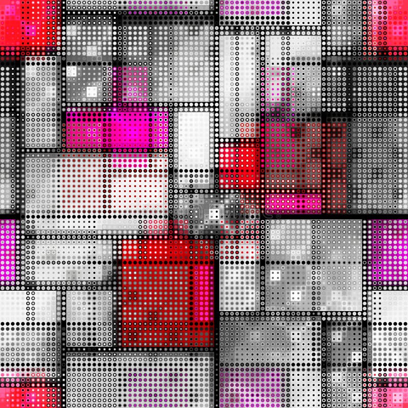 Geometric abstract pattern. royalty free illustration