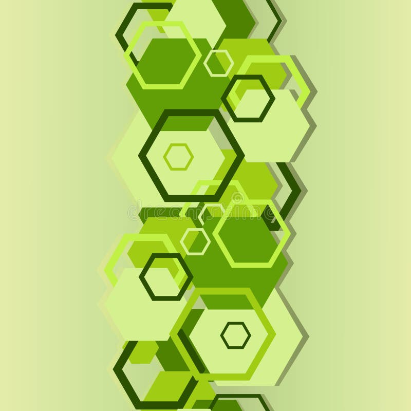 Seamless a background with hexagons