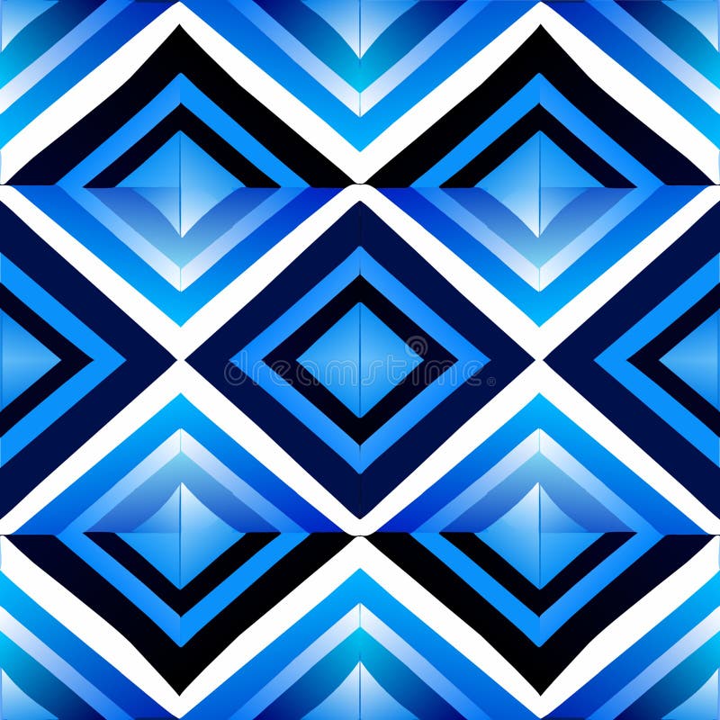Abstract geometric pattern with rhombuses. stock illustration