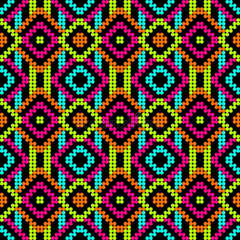Seamless background pattern. Abstract geometric pattern. stock illustration