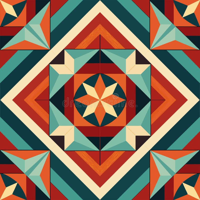 Seamless background pattern. Abstract geometric pattern. Vector image.
