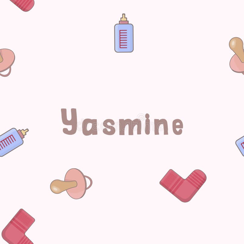Seamless Background Pattern Name Yasmine Of The Newborn ...