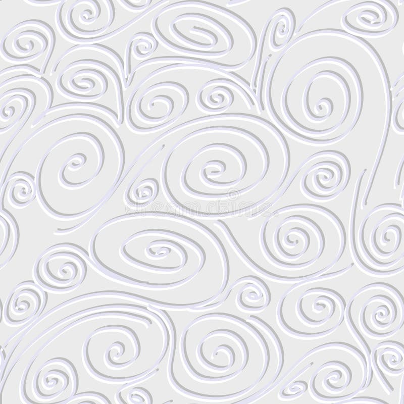 Seamless background with spirals royalty free illustration