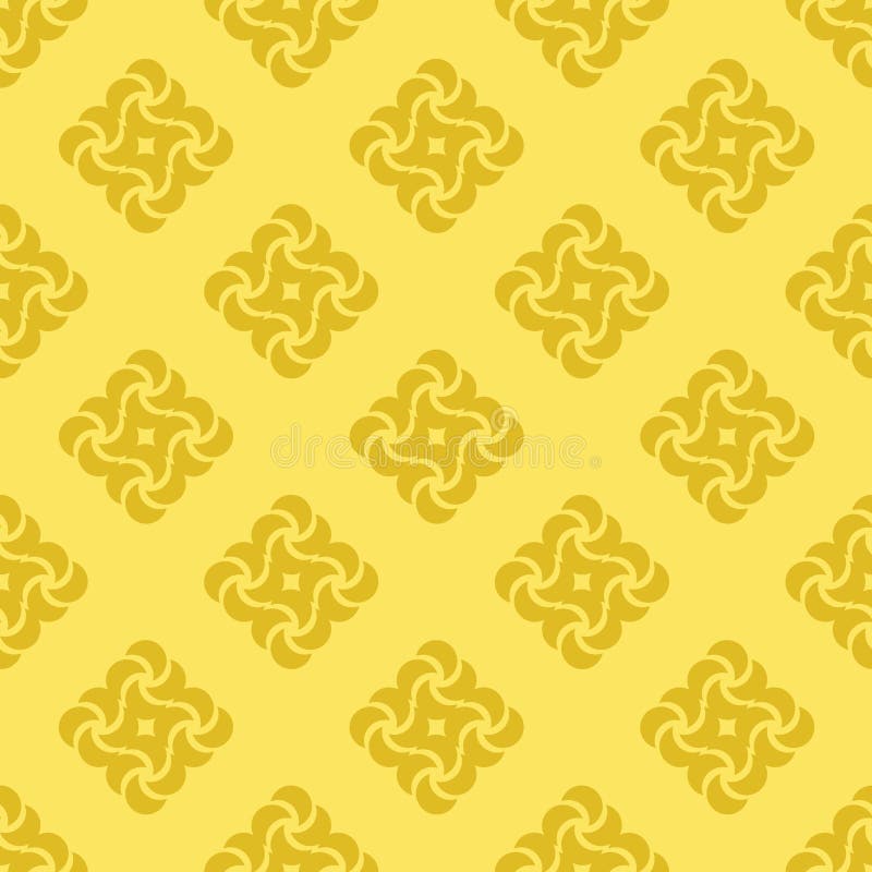 Seamless background from yellow shapes