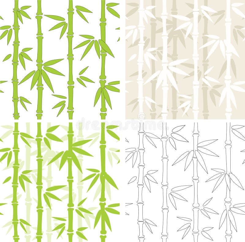 Realistic Bamboo Stick Brown And Green Tree Branch And Stems With Leaves  Isolated Decorative Closeup Elements East Forest Trees Exotic Botanical  Decor Eco Material Vector 3d Set Stock Illustration - Download Image