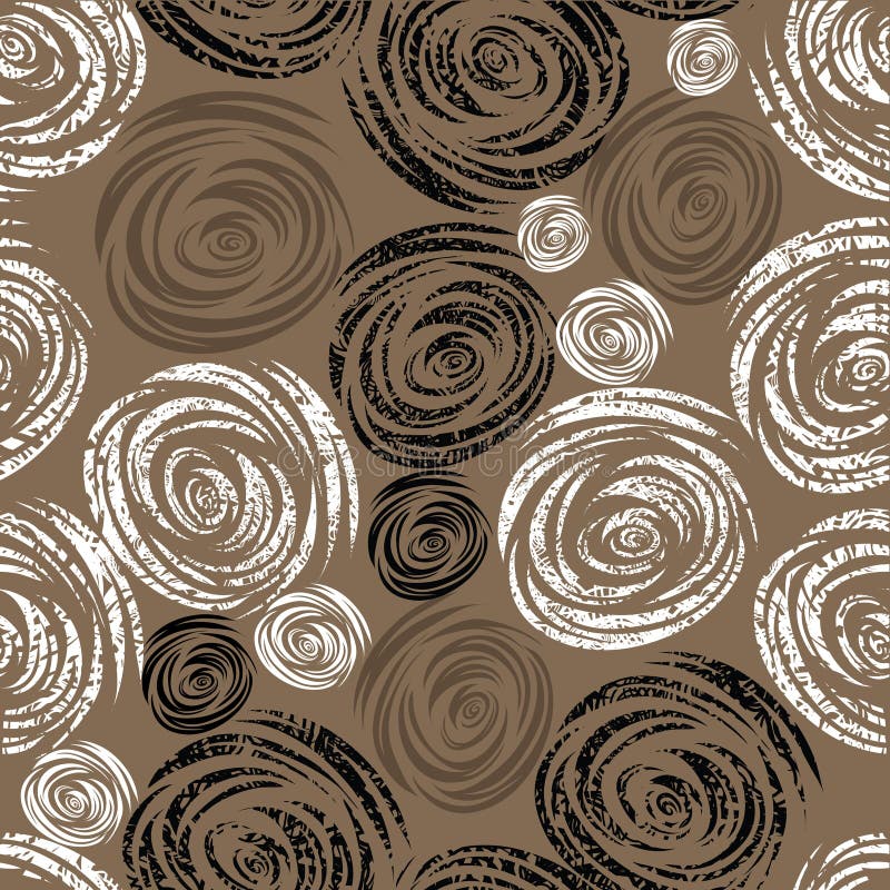 Seamless beige grunge rose pattern