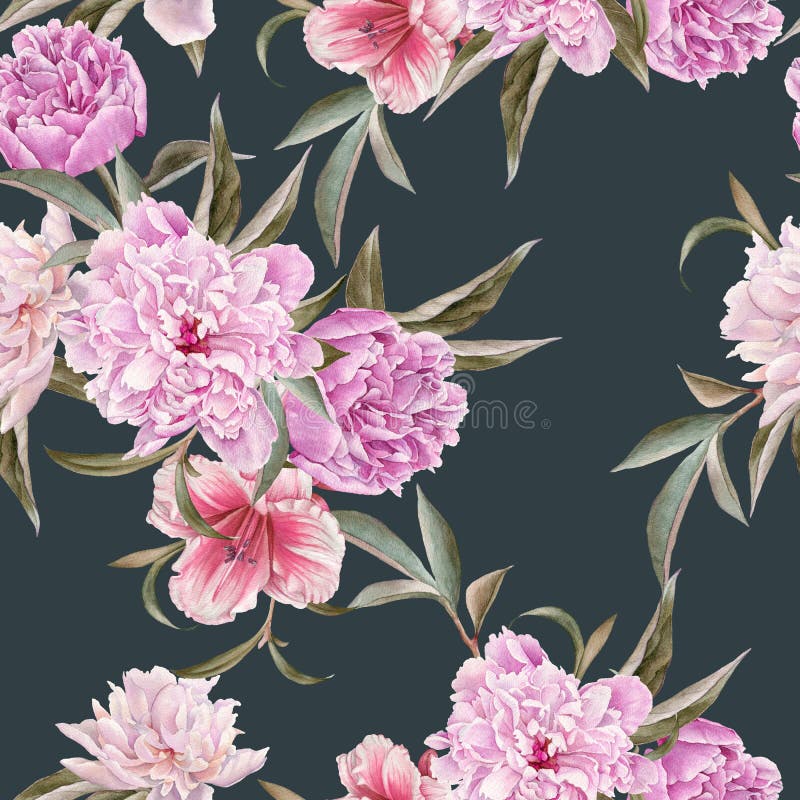 seamless blom- modell vektor illustrationer seamless blom- modell vektor illustrationer