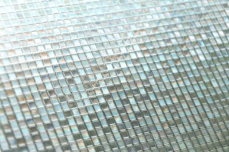 Seamless Blue Glass Tiles Texture Background Stock Photo - Image of