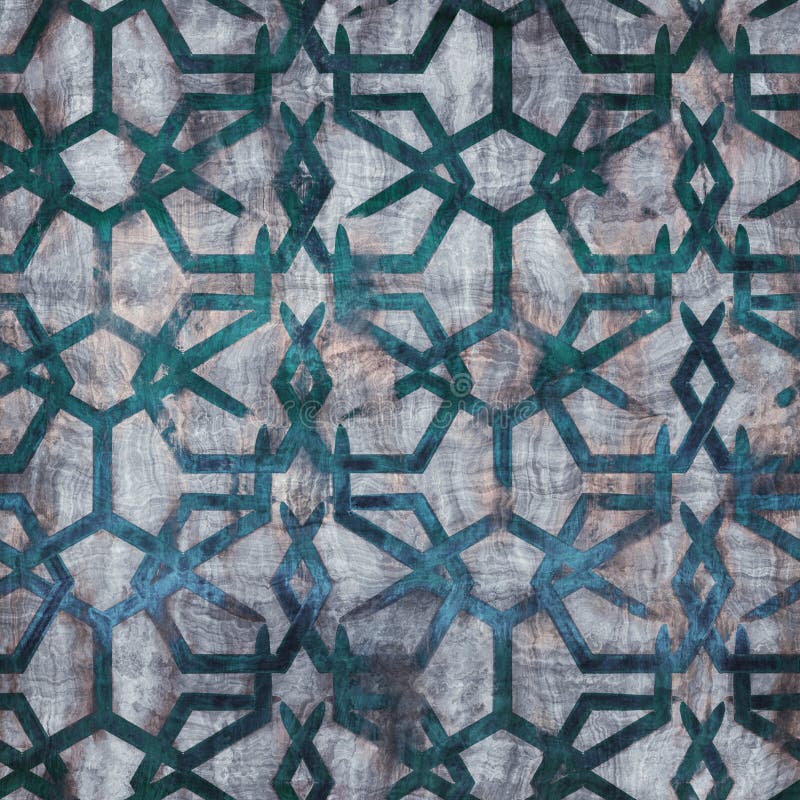Seamless blue texture grungy repeat pattern swatch vector illustration