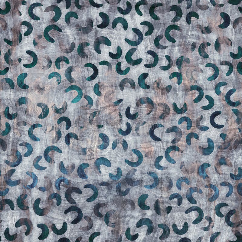 Seamless blue texture grungy repeat pattern swatch royalty free illustration