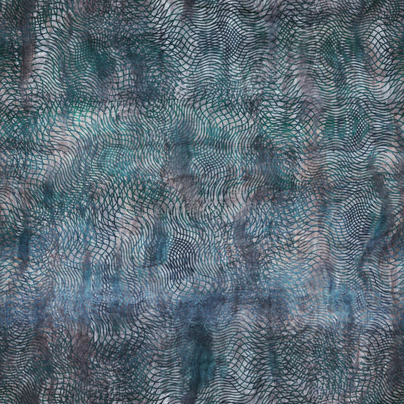 Seamless blue texture grungy repeat pattern swatch vector illustration