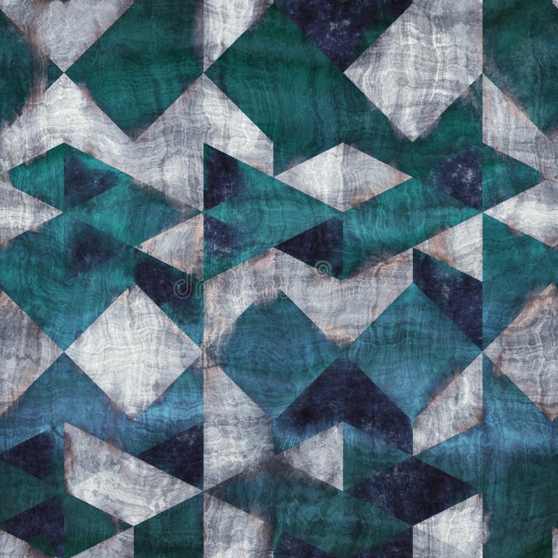 Seamless blue texture grungy repeat pattern swatch royalty free illustration