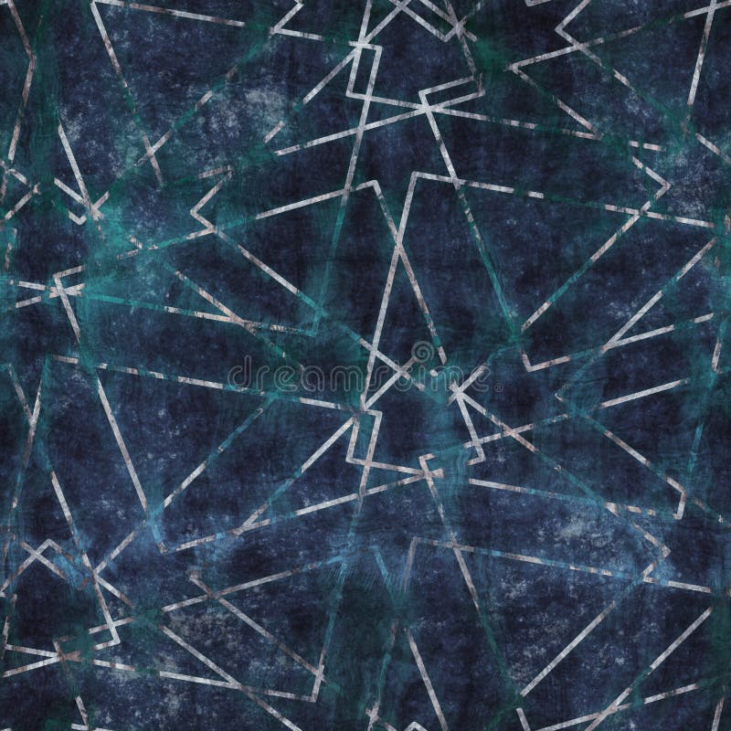 Seamless blue texture grungy repeat pattern swatch vector illustration