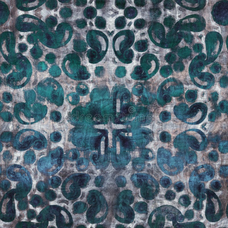 Seamless blue texture grungy repeat pattern swatch royalty free illustration