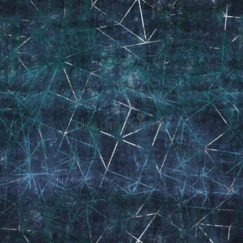 Seamless blue texture grungy repeat pattern swatch vector illustration