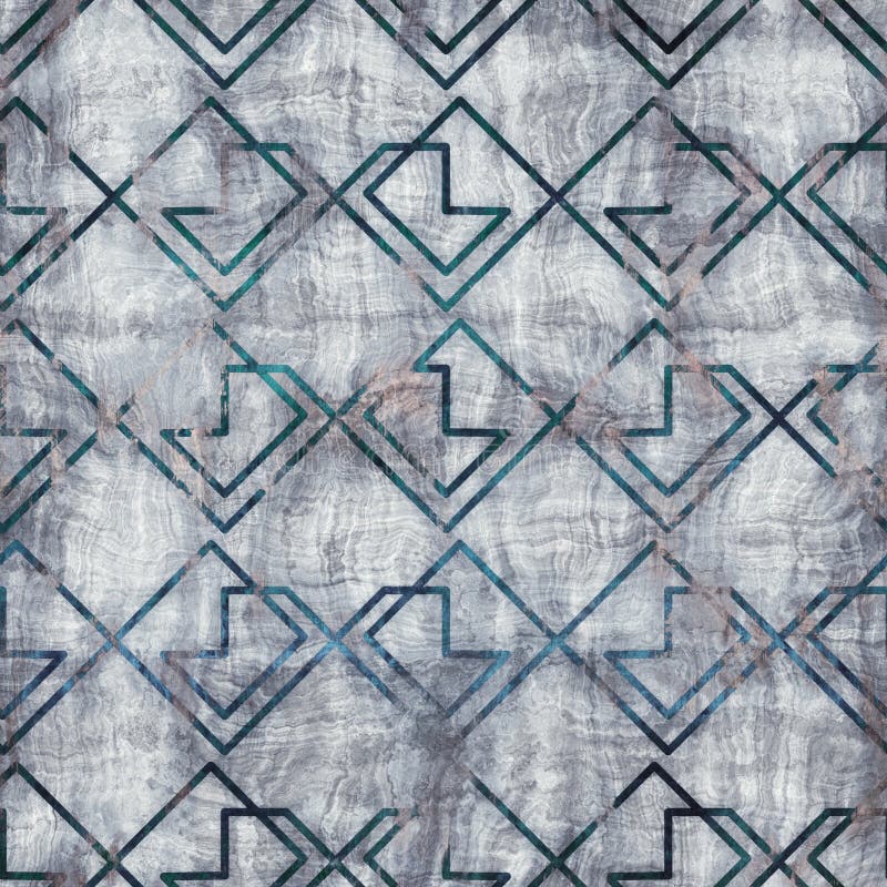 Seamless blue texture grungy repeat pattern swatch vector illustration