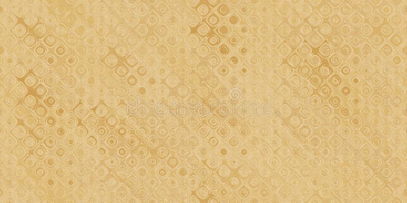Seamless Decorated Brushed Brass Wall Backdrop Texture Stock Photo