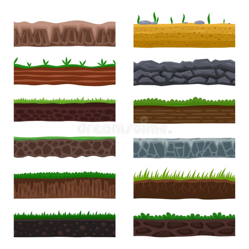 types of soil chart