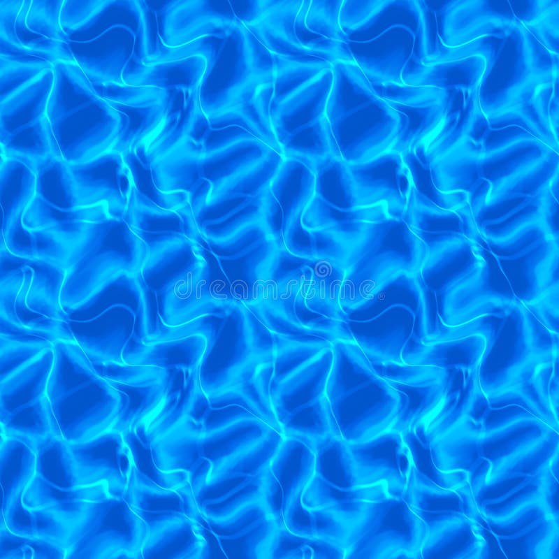 Seamless Caustic Overlay. Ripple Caustics. Caustics Below Water Surface