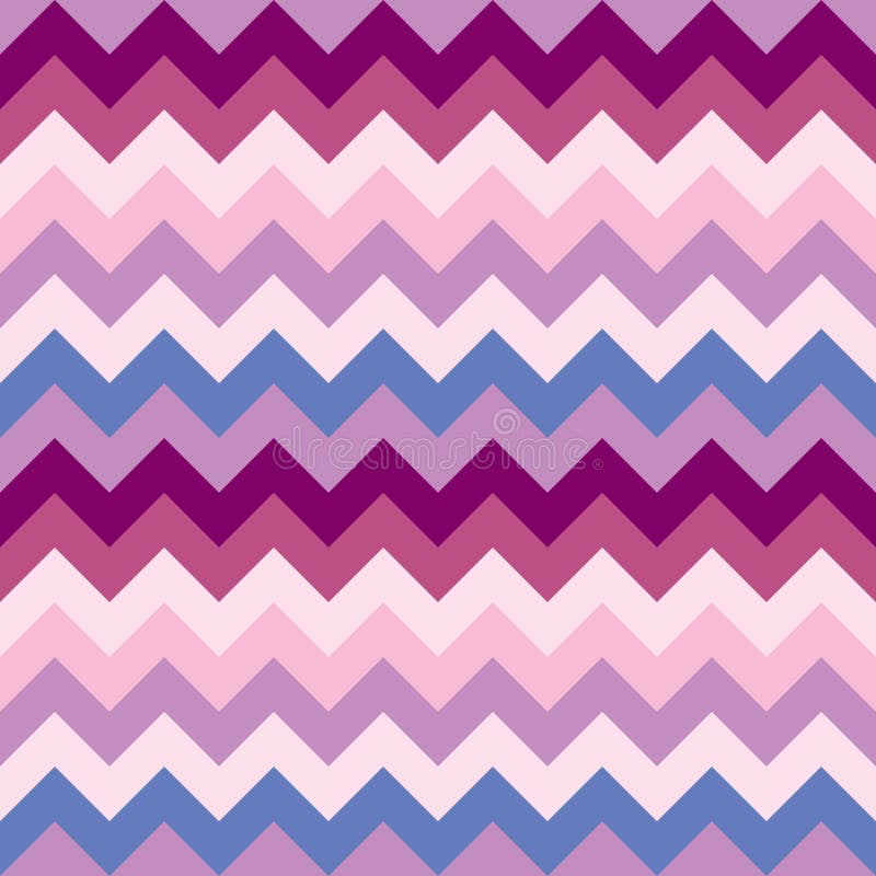 Seamless chevron pattern (vector) stock illustration