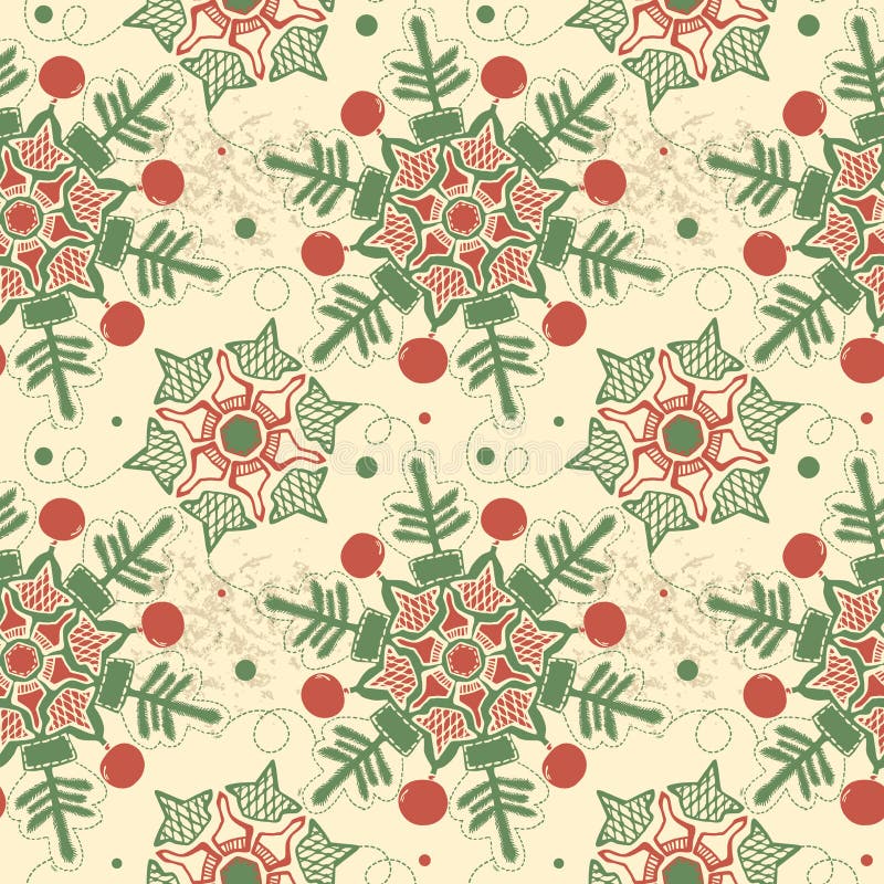 Seamless Christmas background