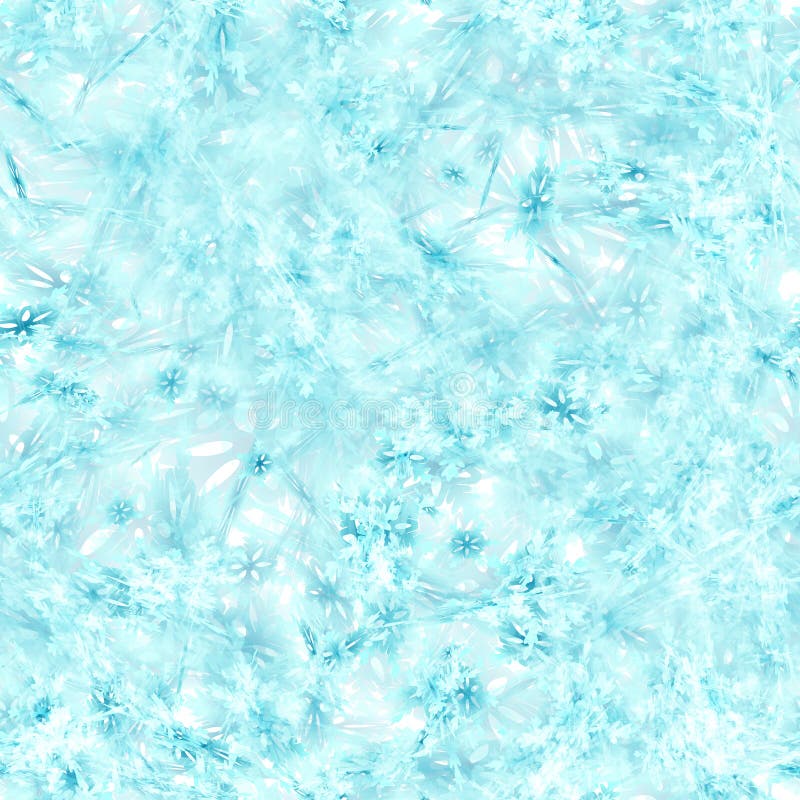 Seamless Snowflakes Pattern royalty free stock images