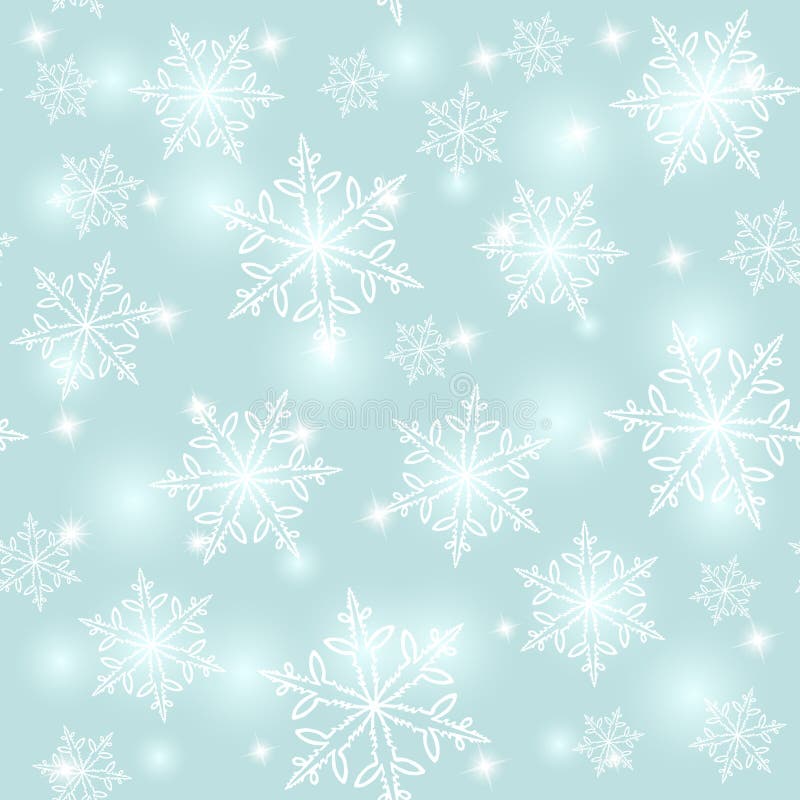 Seamless Christmas and New Year background.