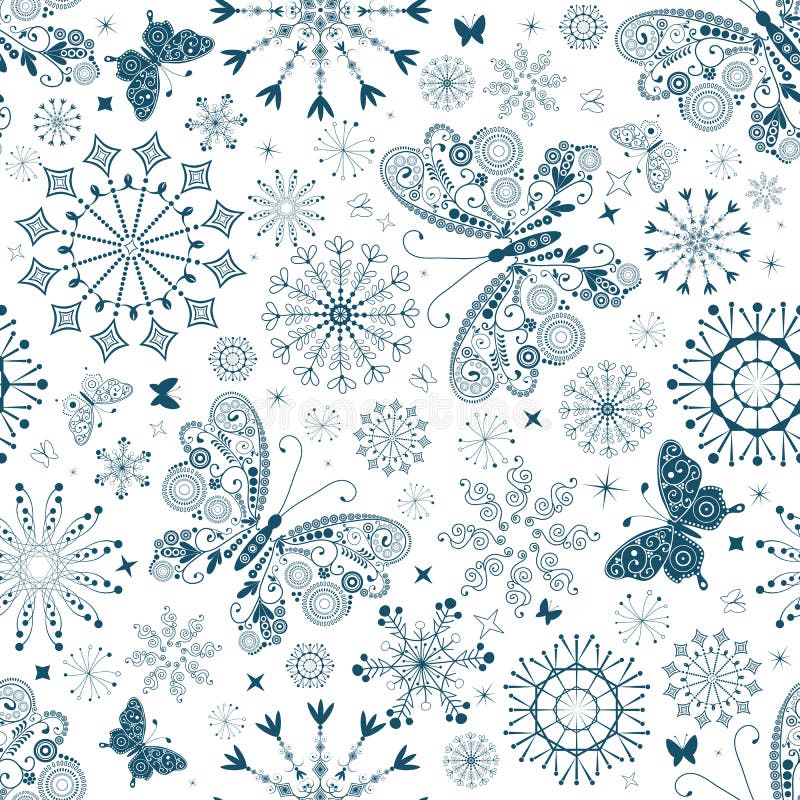 Seamless christmas pattern