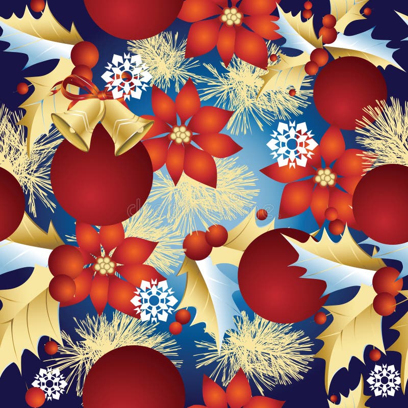 Seamless Christmas pattern