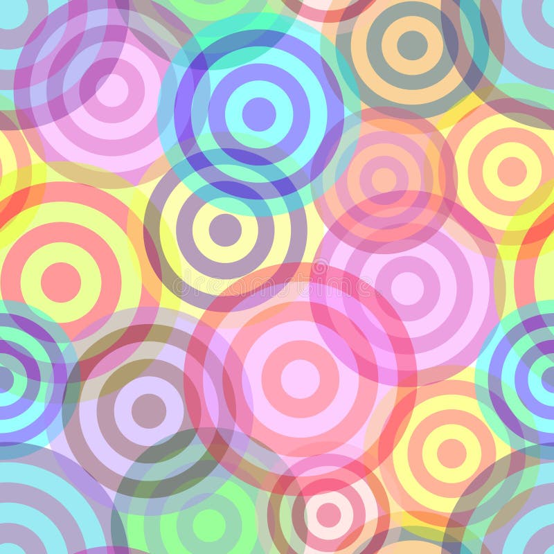 Seamless circle pattern