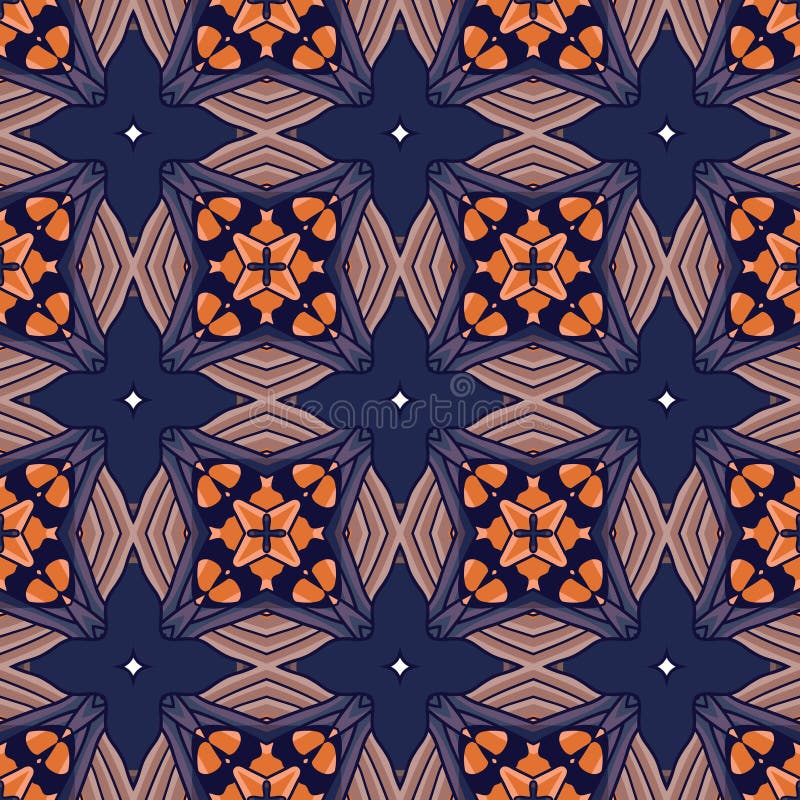 Vintage Flower Pattern Background Stock Illustrations 1,095,545