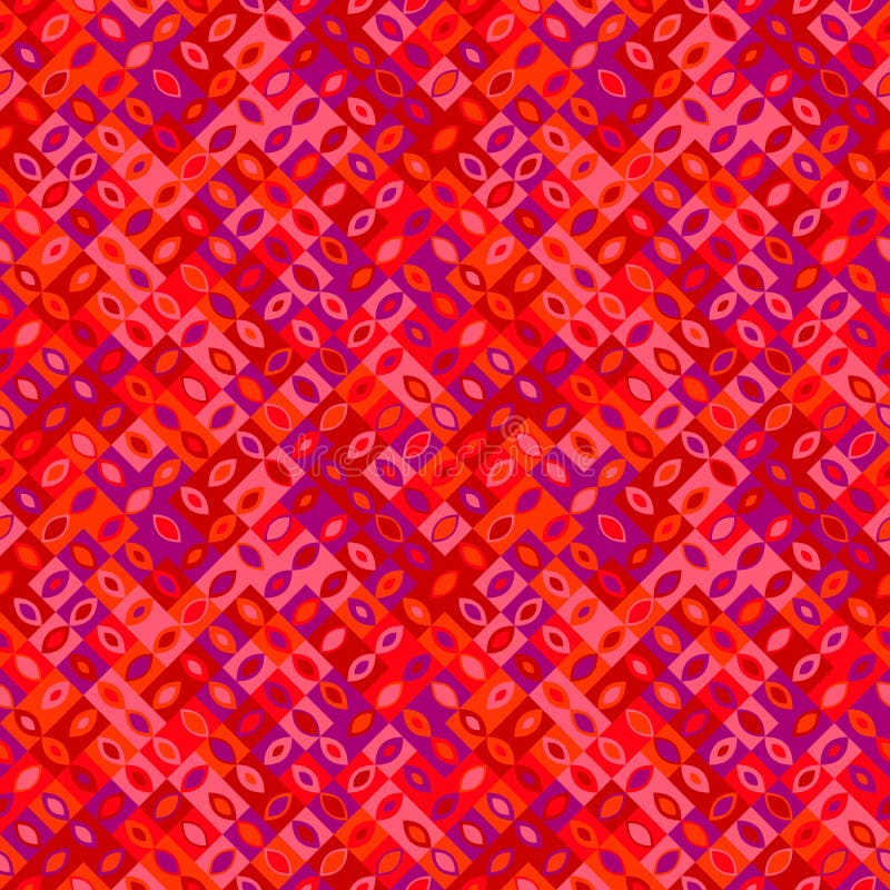Seamless colorful diagonal geometric pattern background design stock illustration