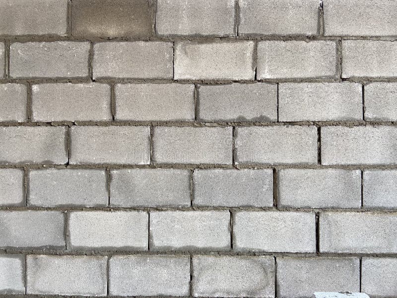 Seamless Concrete Block Background and Wall Texture Stock Photo - Image of  element, brickwork: 195809452