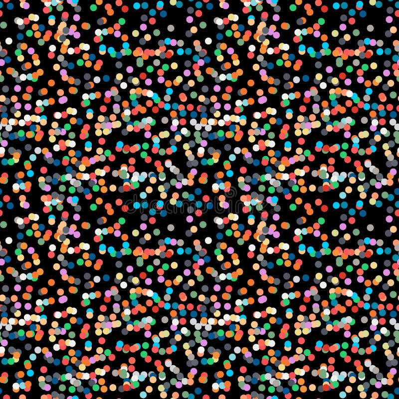 Seamless confetti pattern stock vector. Illustration of deco - 5023162