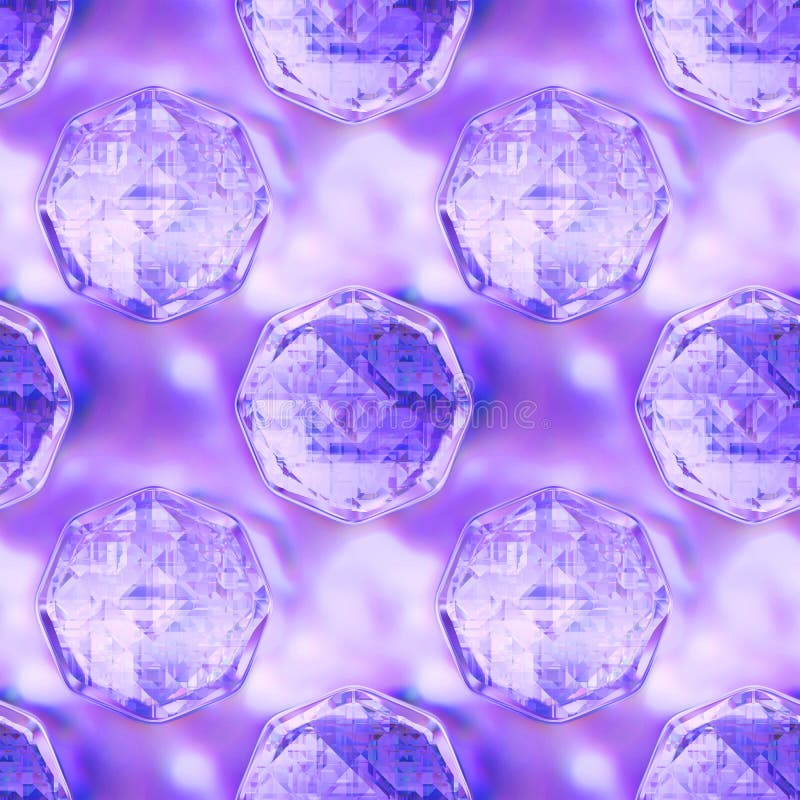 Seamless crystal texture royalty free illustration