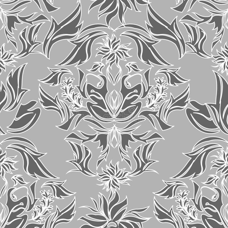 Seamless flowers pattern stock vector. Illustration of backdrop - 103350757