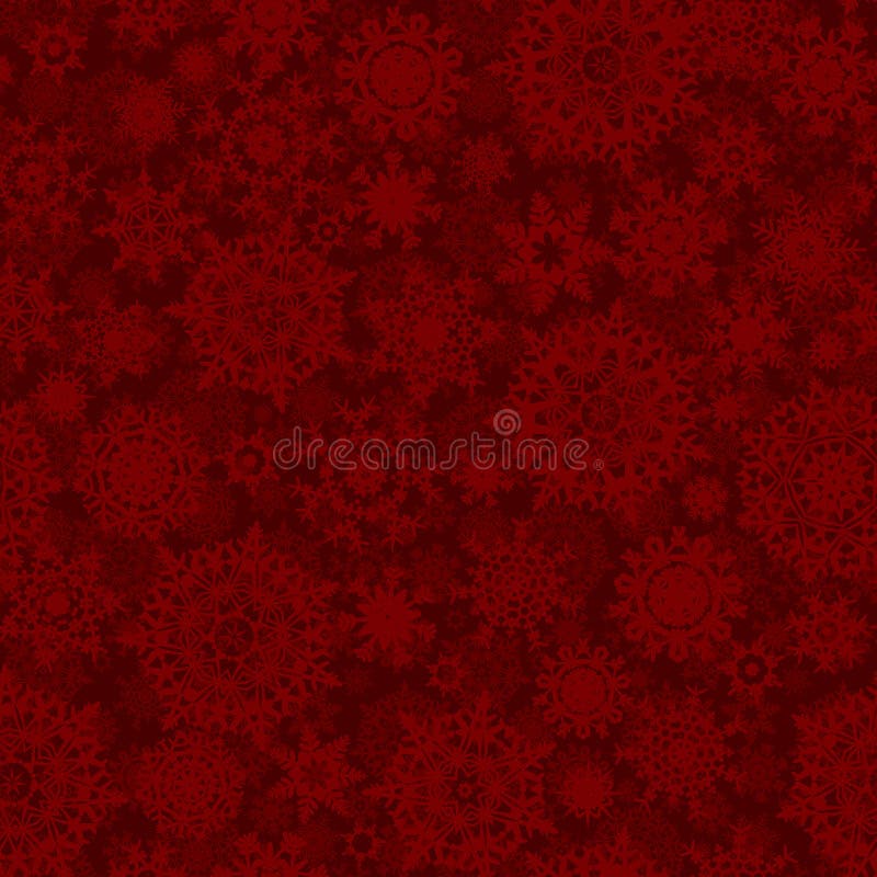 Seamless deep red christmas texture pattern. EPS 8