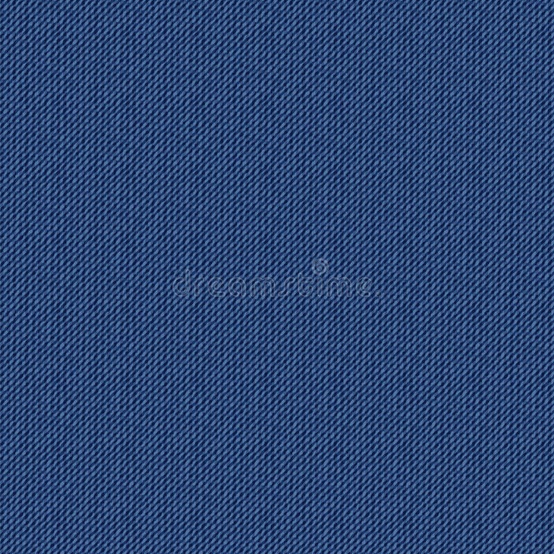 Seamless Denim Jeans Texture in Adobe Illustrator. Stock Vector